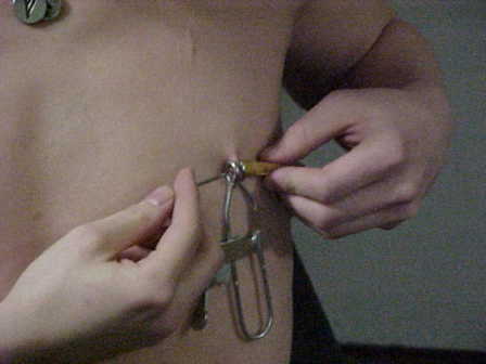 How To Pierce Your Own Nipples 111